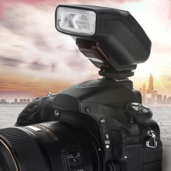 JY-610N i-TTL Mini Portable LCD Flash Speedlite Accessory for Nikon DSLR Cameras