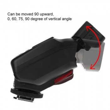 JY-610N i-TTL Mini Portable LCD Flash Speedlite Accessory for Nikon DSLR Cameras
