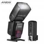 Andoer AD560 IV 2.4G Wireless Universal On-camera Slave Speedlite Flash Light GN50 w/ Trigger for Canon Nikon Sony  DSLR Cameras