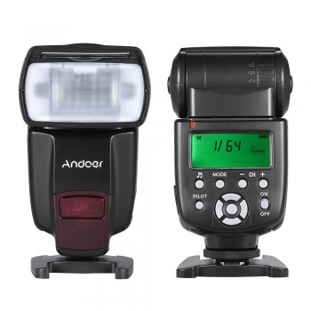 Andoer AD560 IV 2.4G Wireless Universal On-camera Slave Speedlite Flash Light GN50 w/ Trigger for Canon Nikon Sony  DSLR Cameras