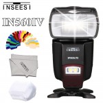 INSEESI IN560IV Wireless Flash Speedlite Integrated Transceiver for Canon Nikon Panasonic Pentax Camera  DSLR Camera Flash