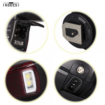 INSEESI IN560IV Wireless Flash Speedlite Integrated Transceiver for Canon Nikon Panasonic Pentax Camera  DSLR Camera Flash