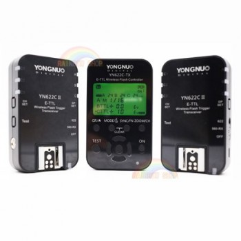 YONGNUO YN-622N II Trigger YN622N-TX LCD Controller ETTL Wireless Flash Trigger Transceiver for Nikon D800 D800E D800S D600 D610