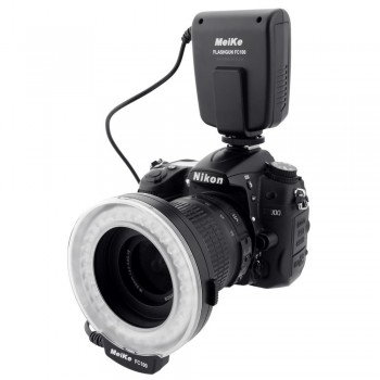 Meike FC-100 Macro Ring Flash/Light for Canon EOS 600D 50D 60D 650D 700D 70D 6D 450D 7D 550D 5D Mark II III 1100D T5i T4i T3i T3