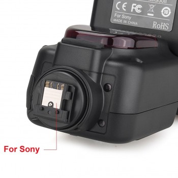 MEIKE MK-930 II for Sony MI Hotshoe Flash Speedlite for A7 A7R A7S II A6000 A6300 A6500 for alpha A99 II A77 II