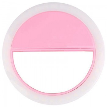 KISSCASE Selfie Flash Light LED Fill-in Lamp Portable Mobile Phone LEDS Selfie Ring Luminous Clip Lights For iPhone Smartphone