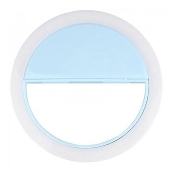 KISSCASE Selfie Flash Light LED Fill-in Lamp Portable Mobile Phone LEDS Selfie Ring Luminous Clip Lights For iPhone Smartphone