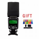 MEIKE MK-930 II MK 930 II LCD GN58 Flash Speedlite single point flash for Canon Nikon Pentax Olympus DSLR  + filter