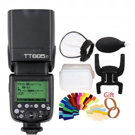 In Stock Godox Speedlite TT685F for Fujifilm Camera Flash TTL HSS GN60 High Speed 1/8000S 2.4G for Fuji X-Pro2/1 X-T20 X-T2 X-T1
