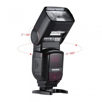 YIpeen Yongnuo YN968EX-RT Anti-Throw Wireless Flash Speedlite TTL LED Light for Canon Camera,Support YONGNUO YN-E3-RT\YN600EX