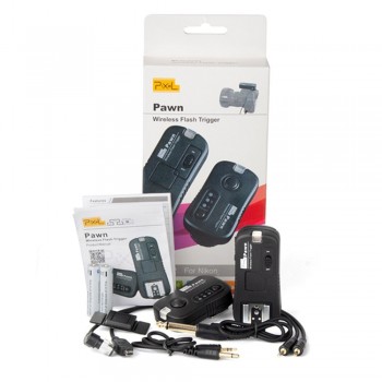 PIXEL TF-362 Remote Controller Wireless Flash Trigger For Nikon DSLR Camera TR-586EX YN565EX YN-568EX YN560 III YN560 IV JY-680A