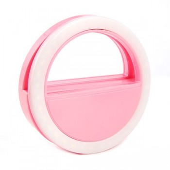 Fashion LED Photography Flash Light Up Selfie Luminous Lamp Night Phone Ring For iPhone 7 plus 6 6S Plus 5s 5C Xiaomi LG Samsung