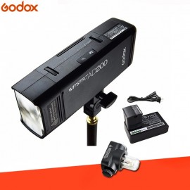 Godox AD200 TTL 2.4G HSS 1/8000s Pocket Flash Light Double Head 200Ws with 2900mAh Lithium Battery Strobe Flash for Canon Nikon