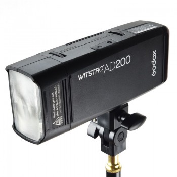 Godox AD200 TTL 2.4G HSS 1/8000s Pocket Flash Light Double Head 200Ws with 2900mAh Lithium Battery Strobe Flash for Canon Nikon
