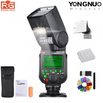YONGNUO YN968EX-RT Flash Speedlite High-speed Sync TTL Wireless with LED Light for Canon 5DIII 6D 7DII 60D 1100D 1200D 1000D700D