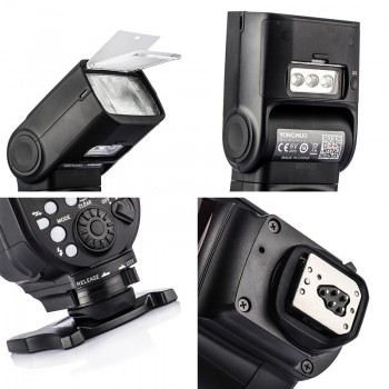 YONGNUO YN968EX-RT Flash Speedlite High-speed Sync TTL Wireless with LED Light for Canon 5DIII 6D 7DII 60D 1100D 1200D 1000D700D