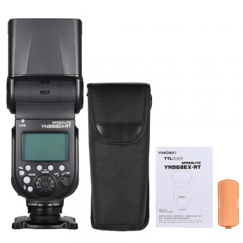 YONGNUO YN968EX-RT Flash Speedlite High-speed Sync TTL Wireless with LED Light for Canon 5DIII 6D 7DII 60D 1100D 1200D 1000D700D