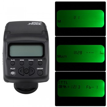 Viltrox JY-610C E-TTL Slave On-camera Flash Speedlite LCD Flash Light for Canon 750D 760D 5DR 5DRS 60D 70D 700D 5D3 DSLR Camera