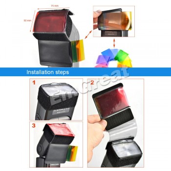 Godox V850II GN60 2.4G Wirless X System Speedlite w/ 2000mAh Battery Flash Light for Canon Nikon DSLR Cameras Softbox Filter Kit