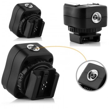 Pixel TF-325 Flash Adapter Hot Shoe Converter For Sony A65 A37 A77 A57 A100 A200 Camera To Canon Nikon YN560III YN560IV JY-680A