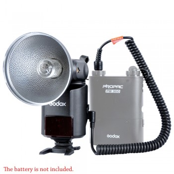 Free DHL GODOX WITSTRO AD360 AD-360 Powerful and Portable Barebulb Flash (360W/S GN80 Hotshoe and Off-Camera Flash )