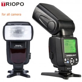 New Triopo TR-950 Flash Light Speedlite Universal For Fujifilm Olympus nikon d3400 Canon 650D 550D 450D 1100D 60D 7D 6D Cameras