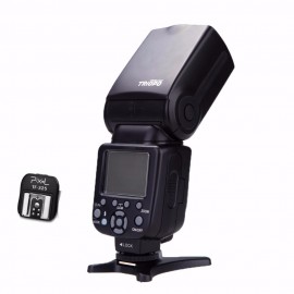 Triopo TR-586EX Flash Speedlight Speedlite with Hot Shoe Adapter for  Canon Nikon Sony Alpha A900 A700 A550 A500 A380 A350 A330