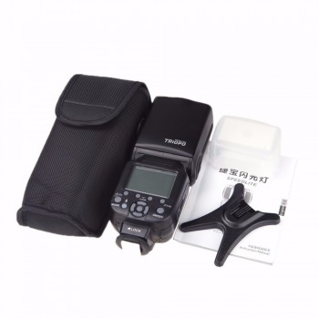 Triopo TR-586EX Flash Speedlight Speedlite with Hot Shoe Adapter for  Canon Nikon Sony Alpha A900 A700 A550 A500 A380 A350 A330