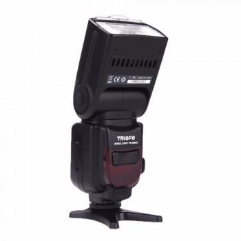 Triopo TR-586EX Flash Speedlight Speedlite with Hot Shoe Adapter for  Canon Nikon Sony Alpha A900 A700 A550 A500 A380 A350 A330