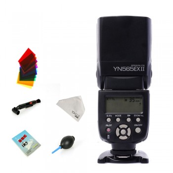 Yongnuo Flash YN565EX II For Canon 6d 60d 5d Mark iii 550d 1100d 650d 600d 700d 7d 5d2 Camera Wireless TTL Flash