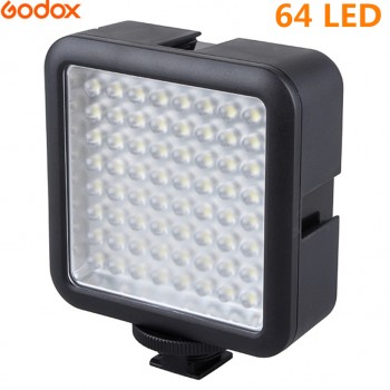 Godox 64 LED Video Light for DSLR Camera Camcorder mini DVR as Fill Light for Wedding News Interview Macrophotography
