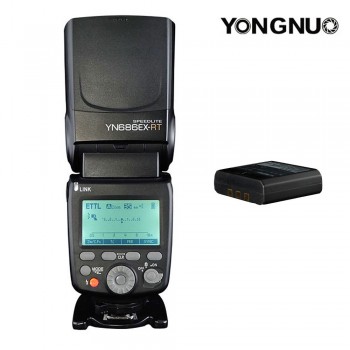 YONGNUO YN686EX-RT Flash Speedlite Wireless 2.4G 1/8000s TTL/M/MULTI Flashgun with Lithium Battery for Canon Camera