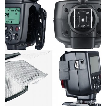 Godox TT600 2.4G Wireless GN60 Master/Slave Camera Flash Speedlite for Canon Nikon Sony Pentax Olympus Fujifilm Samsung Sigma