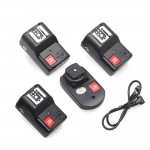 New Wireless Remote Speedlite Flash Trigger/Synchronizer Flash Radio Transmitter for Canon Nikon Olympus DSLR Camera
