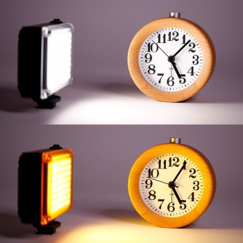 Ulanzi LED Photo Video Light on Camera w Hot shoe mount for Canon Nikon on Camera Camcordersx LiveStream Filmmakers Videomakers