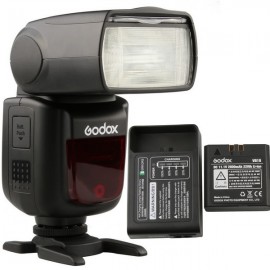 Camera Flash Light Speedlite Li-ion Fast Recycling Kit Hi-speed SYNC V850 II