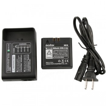 Camera Flash Light Speedlite Li-ion Fast Recycling Kit Hi-speed SYNC V850 II