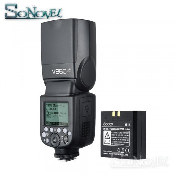 Godox Ving V860II V860II-C 2.4G HSS 1/8000 Li-ion Battery TTL Camera Flash + Wireless Transmitter Xpro-C for Canon 850D 200D 5Ds