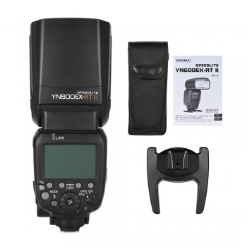 In Stock YONGNUO YN600EX-RT II 2.4G Wireless HSS 1/8000s TTL Flash Speedlite for Canon SLR Camera amp; YN-E3-RT Trigger Transmitter