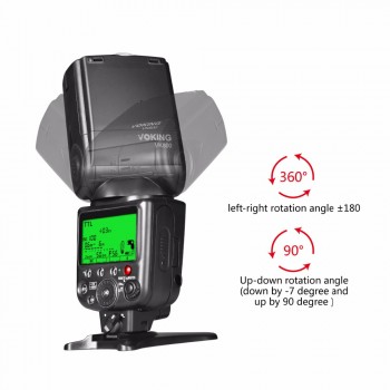 Voking VK800 I TTL External Camera Flash Slave Speelite for Nikon Digital SLR Cameras+GIFT