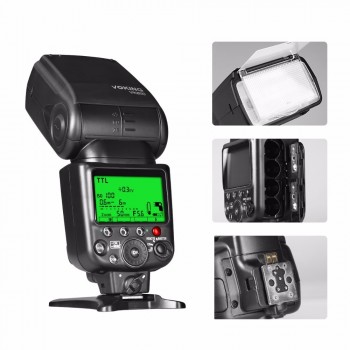 Voking VK800 I TTL External Camera Flash Slave Speelite for Nikon Digital SLR Cameras+GIFT