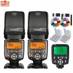 Yongnuo YN560 IV YN560IV Wireless Control Flash Speedlite for Canon Nikon Digital SLR Camera With Yongnuo 560tx flash trigger