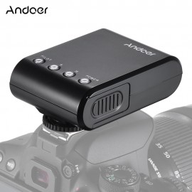 Andoer WS-25 Mini Digital Slave Flash Speedlite On-Camera Flash w/ Universal Hot Shoe GN18 for Canon Nikon Pentax Sony