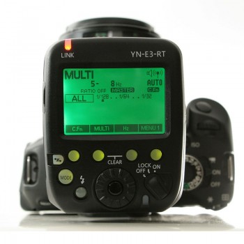 Ulanzi Updated YONGNUO YN600EX-RT II Auto TTL HSS Flash Speedlite +YN-E3-RT Controller for Canon 5D3 5D2 7D Mark II 6D 70D 60D