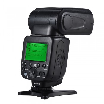 TRIOPO G1500 2.4G HSS 1/8000s GN58 TTL Wireless Master Slave Flash Speedlite 2.3s Recycle Time Auto Manual Zoom for Sony