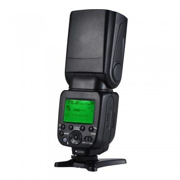 TRIOPO G1500 2.4G HSS 1/8000s GN58 TTL Wireless Master Slave Flash Speedlite 2.3s Recycle Time Auto Manual Zoom for Sony