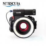 NiteScuba Diving video Weefine ring light for tg5 RX100 Canon Nikon Camera Housing for macro shooting Underwater photography M67