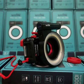 NiteScuba Diving video Weefine ring light for tg5 RX100 Canon Nikon Camera Housing for macro shooting Underwater photography M67