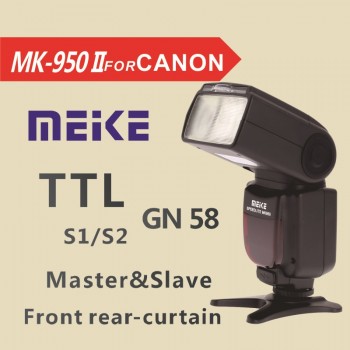 Meike MK950 II-C TTL professional flash speedlite mk950 II for Canon EOS 5D II 6D 7D 50D 60D 70D 550D 600D 650D 700D 580EX 430EX