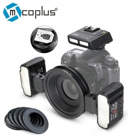 Meike MK-MT24 Macro Speedlight Flash for Canon DSLR Camera 1100D 1200D 70D 60D 760D 750D 700D 650D 600D 550D 500D 450D 350D